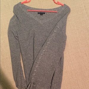 V-neck sweater